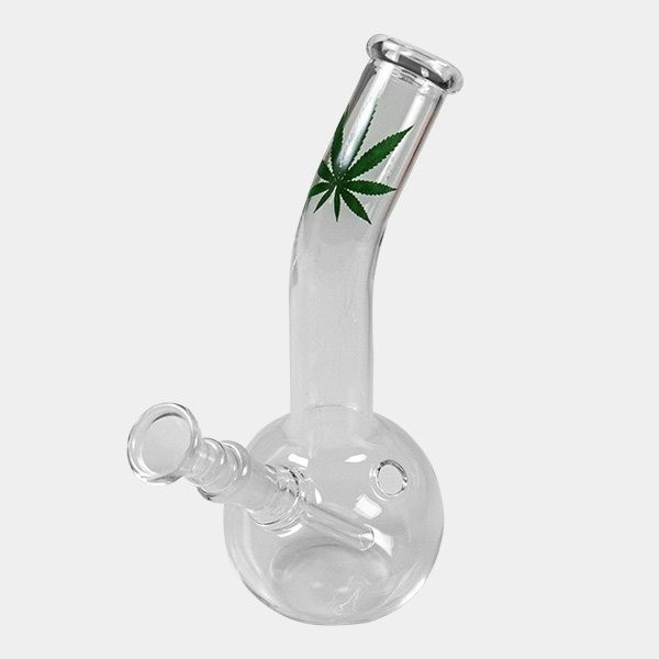 Conjunto Bong com caixa verde