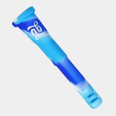 Adaptador difusor de silicone GB azul e branco