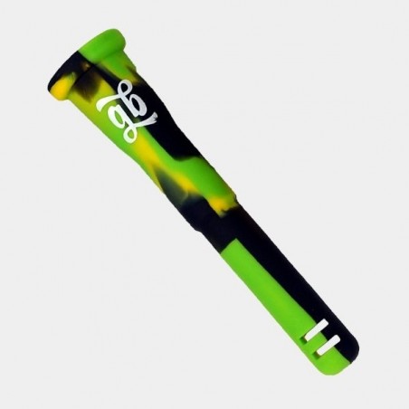 Adaptador difusor de silicone GB preto, amarelo e verde