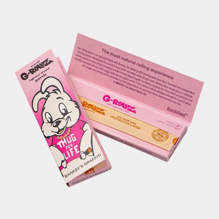 Mortalhas 1.1/4 Pink G-Rollz