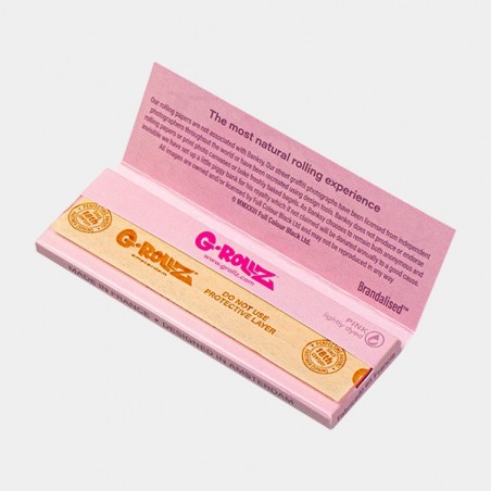 Mortalhas 1.1/4 Pink G-Rollz