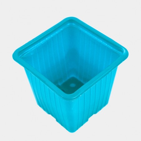 90 Vasos Coloridos 7 x 7 x 6cm azul