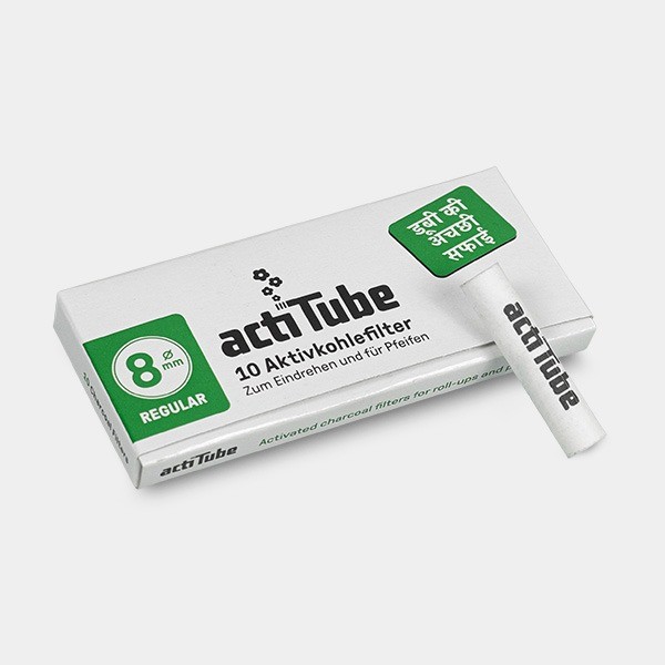 View Compre filtros Actitube Carbon ativados para fumar - GB