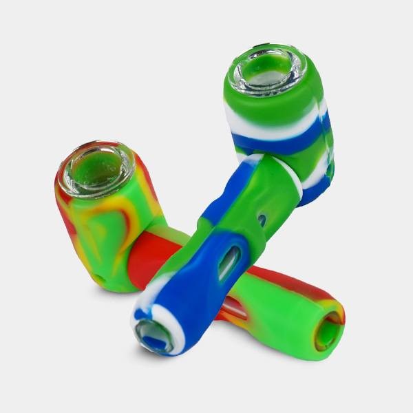 View Tubo de silicone com queimador de vidro - GB A marca verde