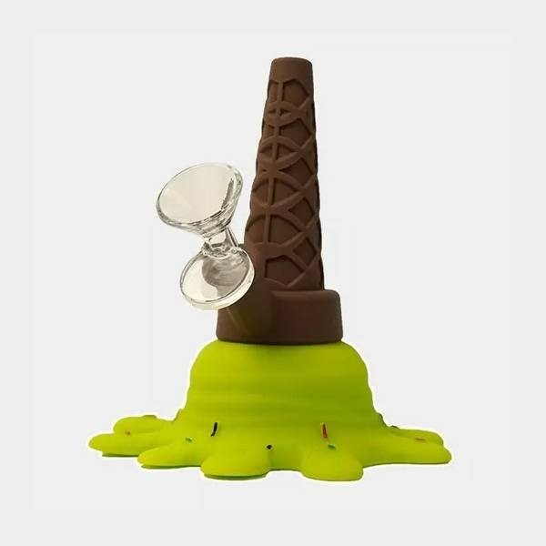 Bong Silicone Gelado