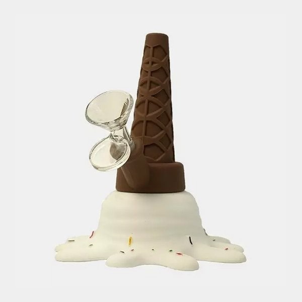 Bong Silicone Gelado