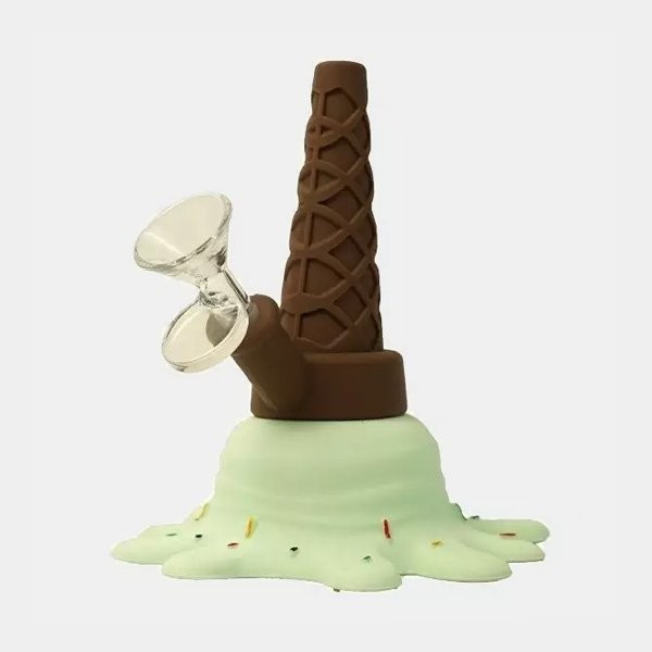 Bong Silicone Gelado