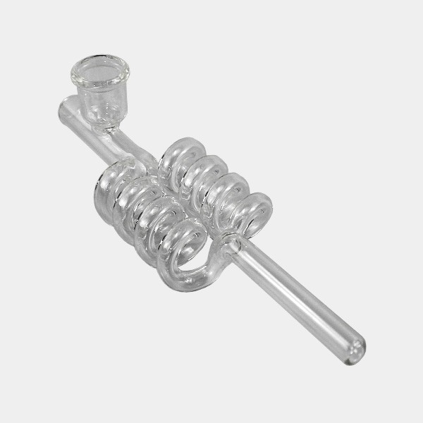 Pipe De Vidro Com Espiral