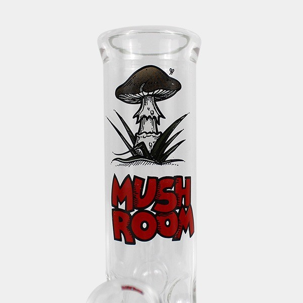 Vidro Bong Mohroom Beaker 23 cm - GB A marca verde
