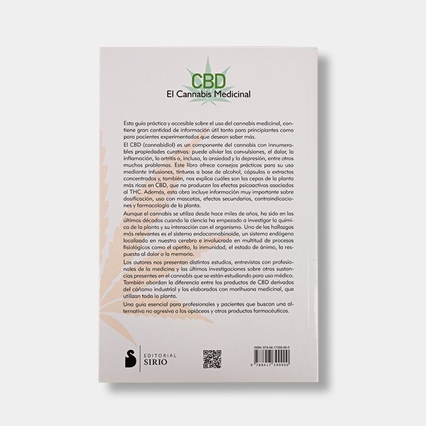 Livro 'CBD: A Cannabis Medicinal' - GB The Green Brand