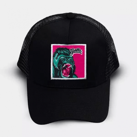 Boné de Rede Trucker GB Gorilla Green frontal