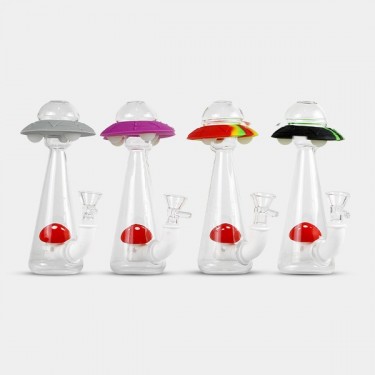 Bong UFO com Cazolet de Cristal - GB A marca verde