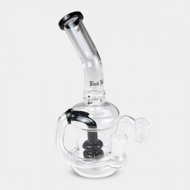 Bong Black Leaf Double Percolator - GB A marca verde