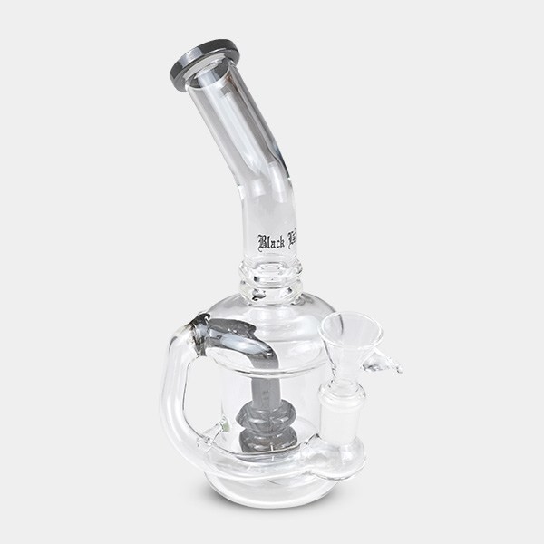 Bong Percolador Doble Black Leaf