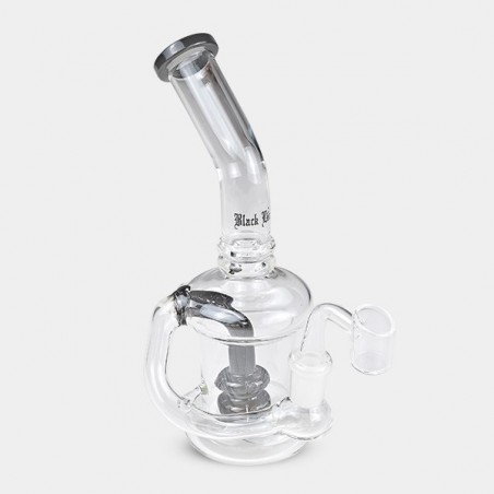 Bong Black Leaf Double Percolator - GB A marca verde