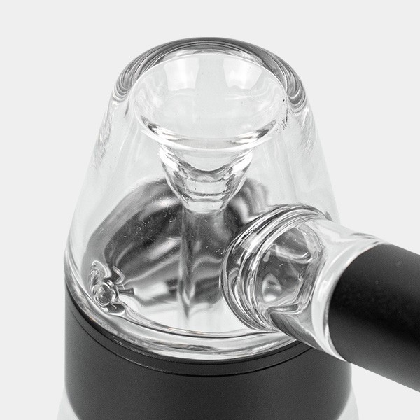 Bubbler de Vidro e Alumínio 11,5 cm