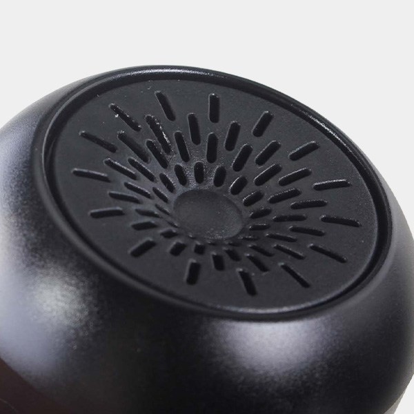 Cachimbo de Alumínio com Filtro para Fumo Black Leaf