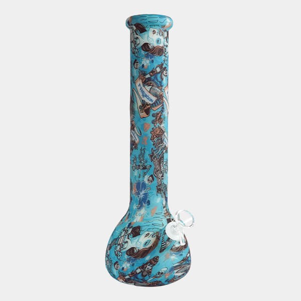 Bong Fluorescente de Silicone XL