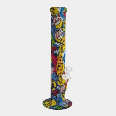Fluorescente de silicone Bong XL - GB A marca verde