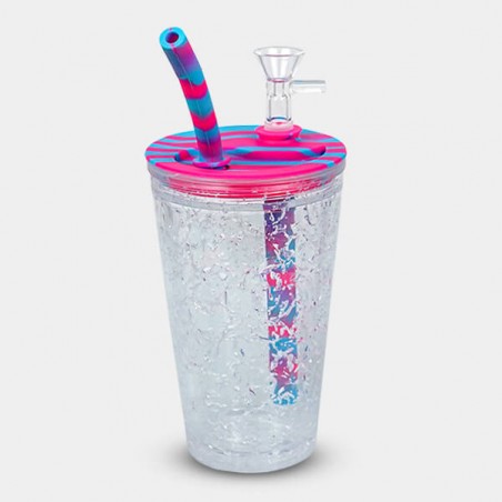 Bong Silicone e Plastic Freeze Cooling Cup - GB The Green Brand