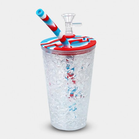 Bong Silicone e Plastic Freeze Cooling Cup - GB The Green Brand