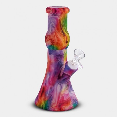 Bong Silicone Fluorescente 23 cm - GB A marca verde