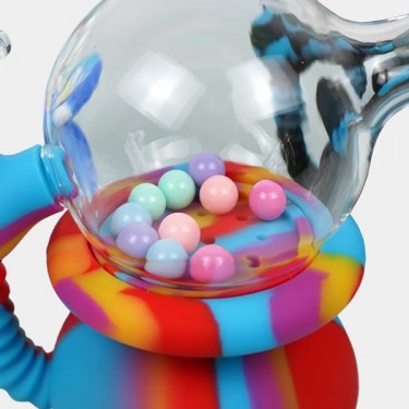 Silicone Bong Marble GB portátil - GB a marca verde