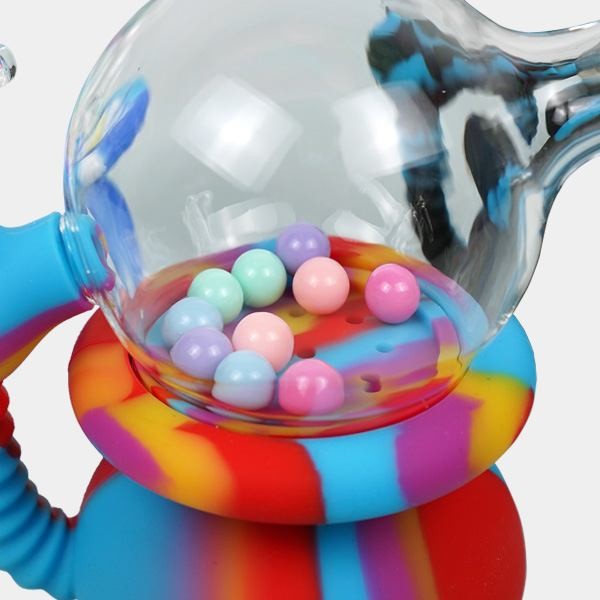 Silicone Bong Marble GB portátil - GB a marca verde