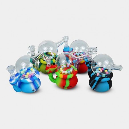 Silicone Bong Marble GB portátil - GB a marca verde