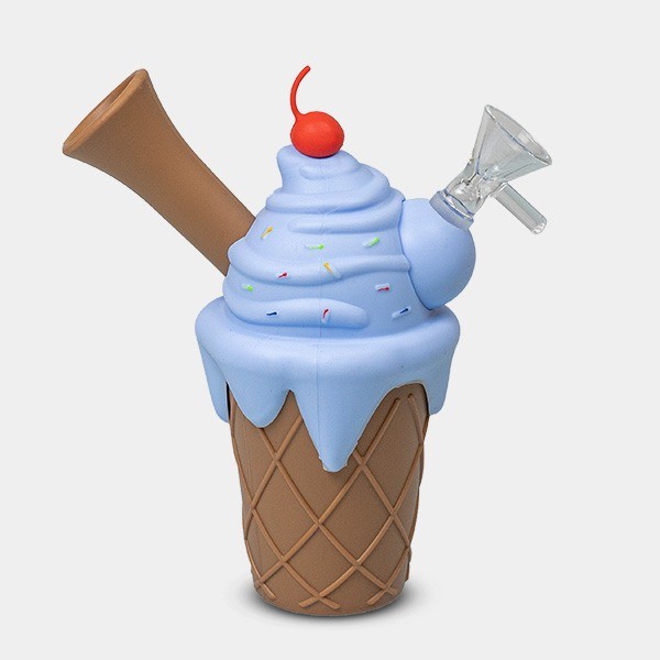 Bong De Silicone Copo Gelado