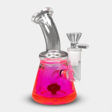  Série Bubbler Cristal Bong 17 centímetros 