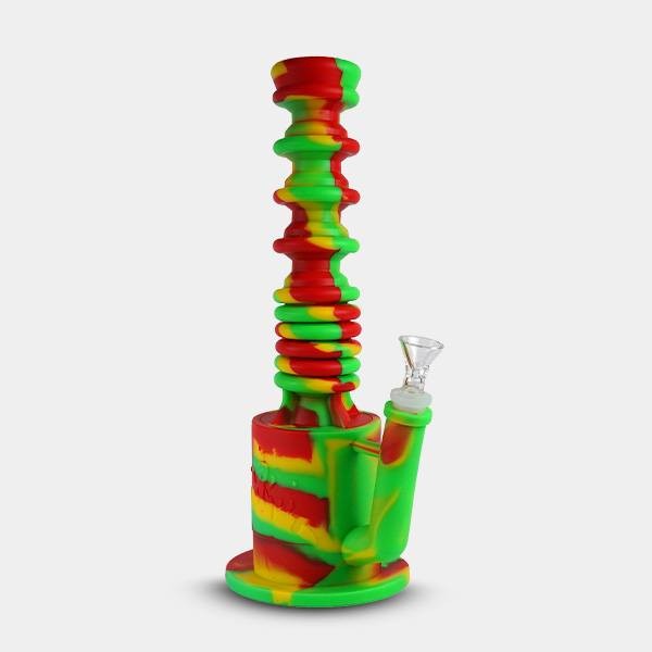 Bong de silicone Acordeão