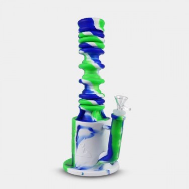Bong de silicone Acordeão