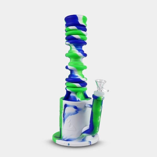 Bong de silicone Acordeão