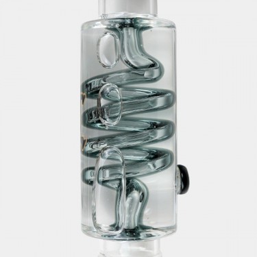 Bong gel refrigerador com folha preta espiral - GB A marca verde