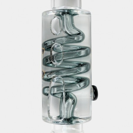 Bong gel refrigerador com folha preta espiral - GB A marca verde