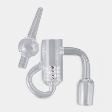 Loop Banger com Carb Cap 18mm Masculino 90o
