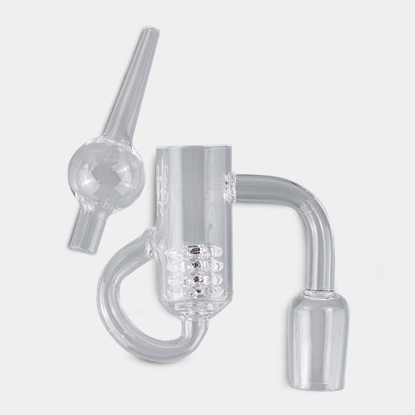 View Loop Banger com Carb Cap 18mm Male 45o - GB A marca verde