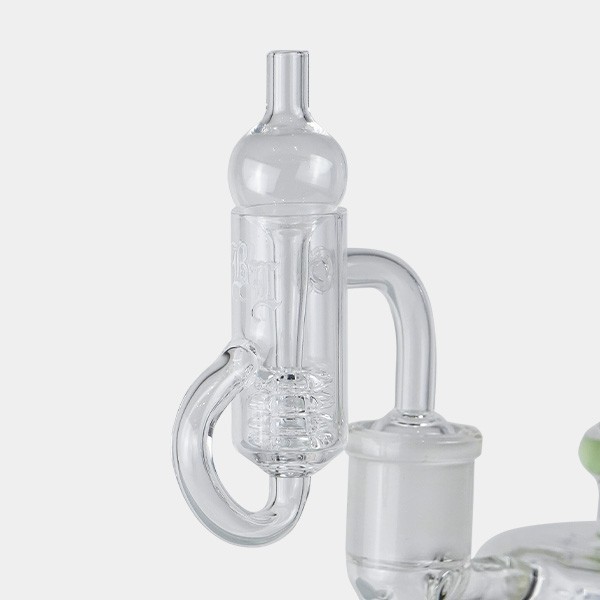 Loop Banger com Carb Cap 18mm Male 45o - GB A marca verde