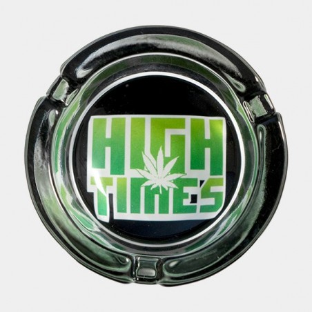 Cinzeiro de vidro desenhos marijuana - GB The Green Brand