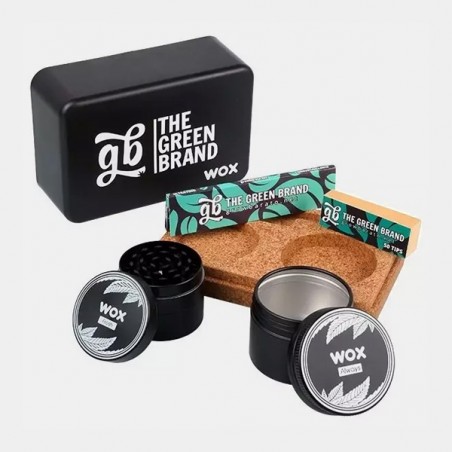 Caixas Weed Box WOX GB portátil - GB a marca verde