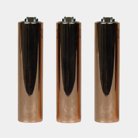 Clipper Mini capa de metal brilhante