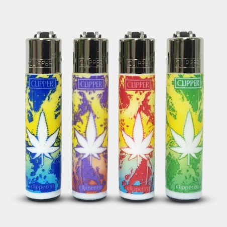 Isqueiro Clipper Mini color leaves