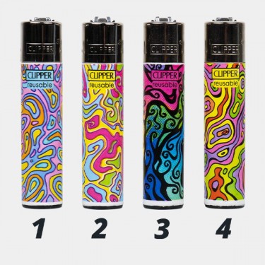 Isqueiro Clipper Psychedelic Art 1