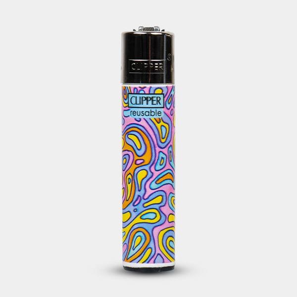 Isqueiro Clipper Psychedelic Art 1