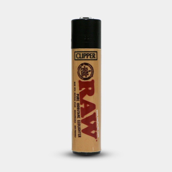 View RAW Mechero Clipper com o logotipo original - GB The Green Brand