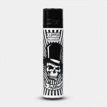 Isqueiro Clipper Party Skulls