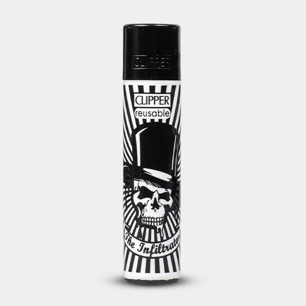 Isqueiro Clipper Party Skulls
