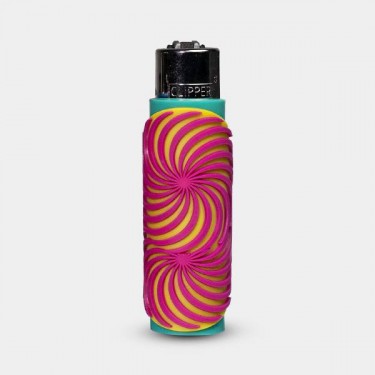 Mechero Clipper con Funda de Silicona Illusion Arts