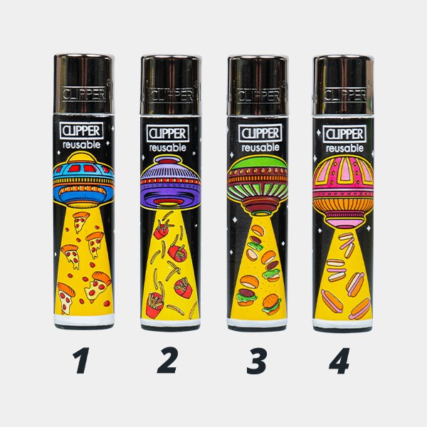 View Isqueiro Clipper Colección Hungry Ufo - GB The Green Brand